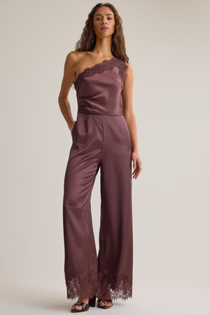 Devereaux Satin Jumpsuit - Altar'd State - 