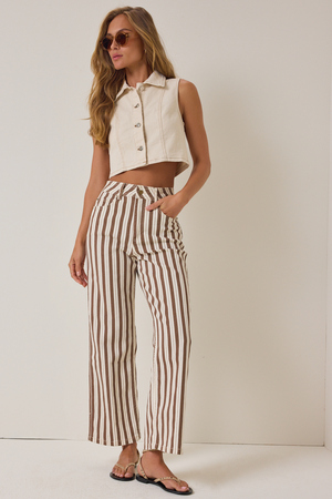 Marie Stripe Pant - Altar'd State - 