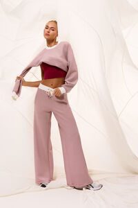 Supersoft Striped Wide Leg Pant - Altar'd State