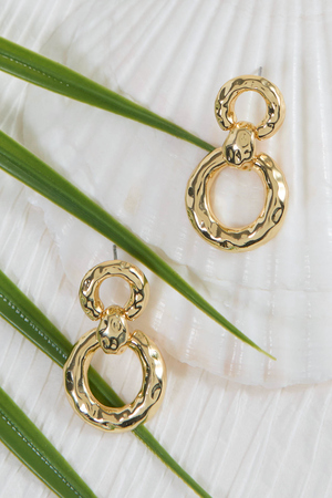 18K Gold Aurelia Drop Earrings - Altar'd State - 