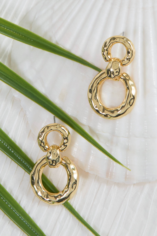 18K Gold Aurelia Drop Earrings - Altar'd State