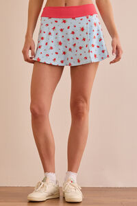 Rally Check Floral Skort Detail 4 - Altar'd State