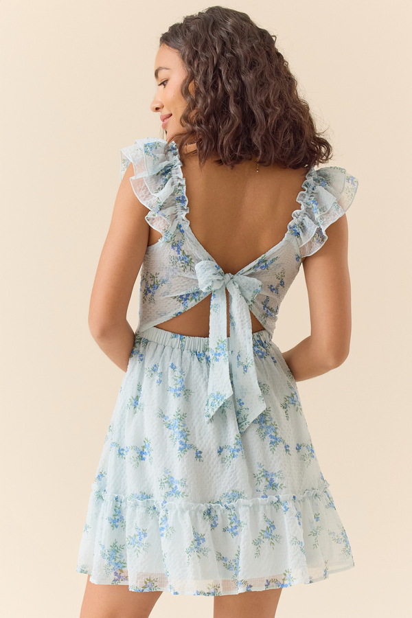 green emerald velvet dress Sassy Shortcake Petal Perfection Dress main image 1