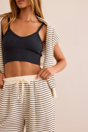 Fine Line Stripe Pant - Altar'd State