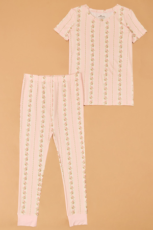 Antoinette Floral Striped Set - Altar'd State - 