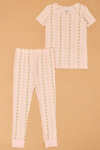 Antoinette Floral Striped Set - Altar'd State