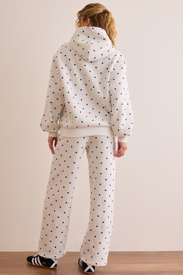 Classic Dot Cozy Hoodie Detail 5 - Altar'd State