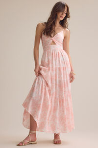 Kellsa Twist Front Maxi Dress - Altar'd State