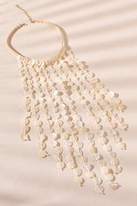 Savannah Fringe Statement Necklace Detail 4 - Altar'd State