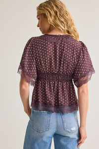 Ruthie Lace Babydoll Top Detail 5 - Altar'd State