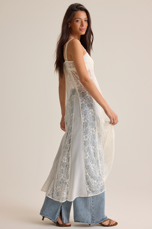 Estee Lace Button Up Kimono - Altar'd State - 