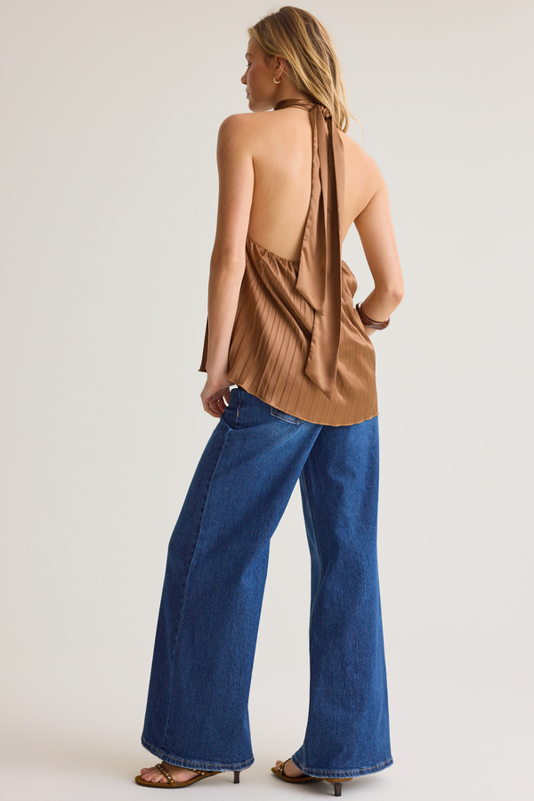 Ellery Halter Tie Blouse Detail 5 - Altar'd State