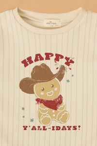 Happy Y'alliday Sweatshirt Bubble Detail 2 - Altar'd State