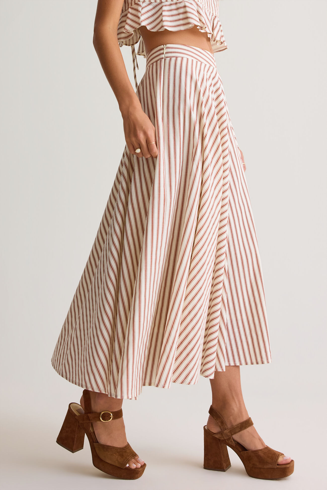 Madelyn Striped Maxi Skirt