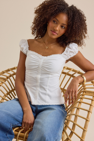 Arabella Button Up Top - Altar'd State - 