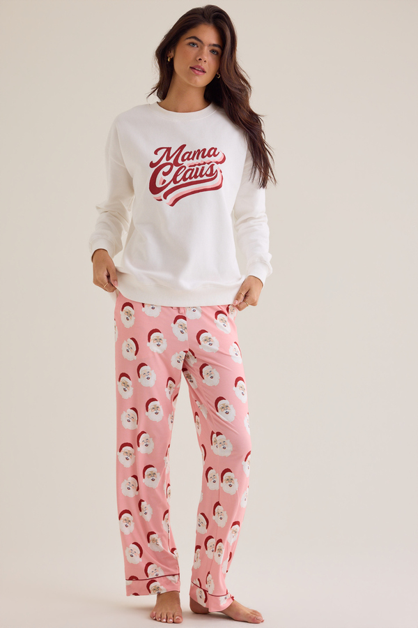 Mama Claus Sweatshirt Detail 2 - Altar'd State