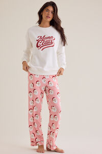 Mama Claus Sweatshirt Detail 2 - Altar'd State