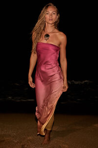 Tatum Strapless Dress Detail 2 - Altar'd State