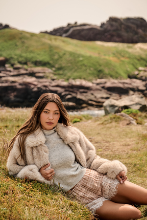 Jaide Fur Jacket - Altar'd State - 