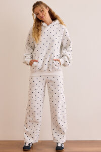 Classic Dot Cozy Hoodie Detail 3 - Altar'd State
