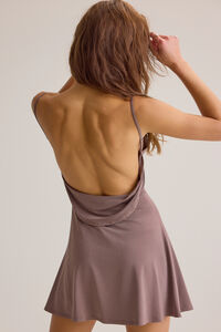 Terrence Cowlneck Mini Dress Detail 3 - Altar'd State