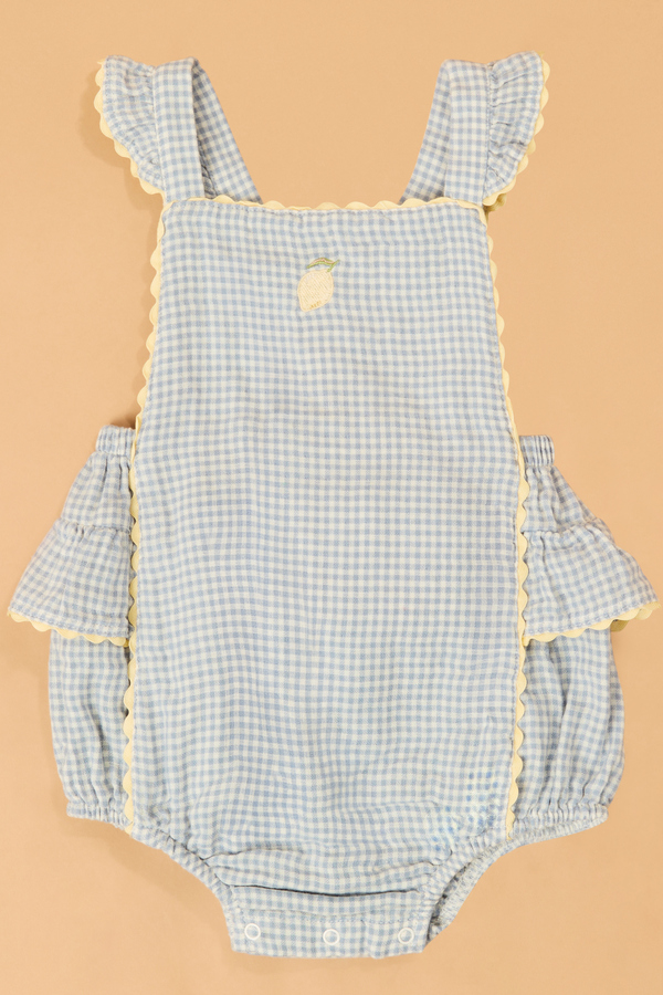 Luciana Lemon Ricrac Sunsuit - Altar'd State