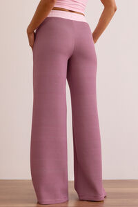 Supersoft Striped Wide Leg Pant Detail 5 - Altar'd State
