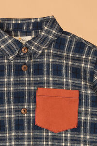 Jacob Plaid Toddler Flannel Detail 2 - Altar'd State