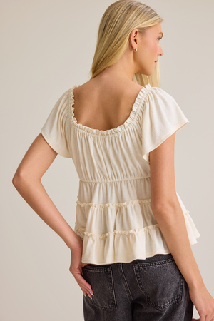 Jilliann Tiered Babydoll Top - Altar'd State - 