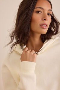 Take It Easy Whipstitch Sweatshirt Detail 3 - Altar'd State