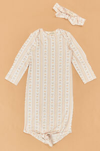 Horseshoe Bow Stripe Gown and Headband - Altar'd State
