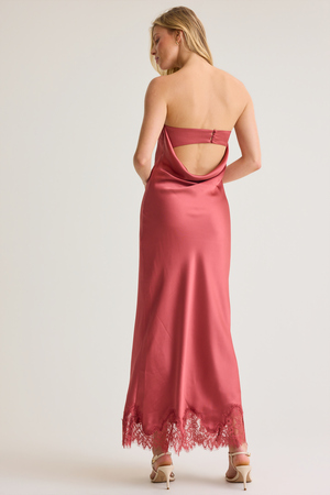 Ren Satin Maxi Dress - Altar'd State