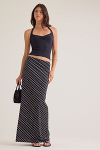 Kady Sinched Halter Tank Top Detail 2 - Altar'd State