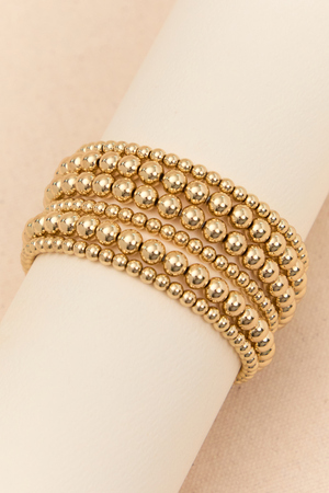 Vivian Beaded Stretch Bracelets 6 Pack - Altar'd State - 