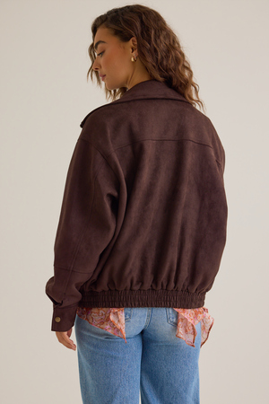 Hailey Suede Jacket - Altar'd State