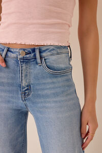 Yvette Mid Rise Straight Leg Jeans Detail 2 - Altar'd State