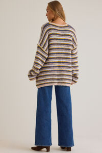 Jo Chunky Knit Cardigan Detail 6 - Altar'd State