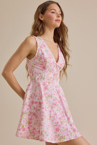 Lyndie Floral Mini Dress Detail 4 - Altar'd State
