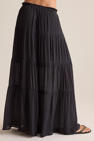 Tate Tiered Flowy Maxi Skirt - Altar'd State - 