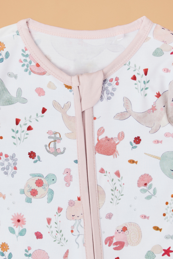 Garden Sea Creature Romper Detail 3 - Altar'd State