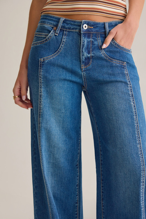 Kiera Mid Rise Jean - Altar'd State - 