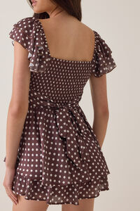Lainey Sleeveless Romper Detail 5 - Altar'd State