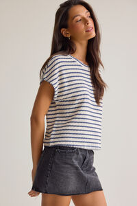 Candace Striped Top Detail 4 - Altar'd State