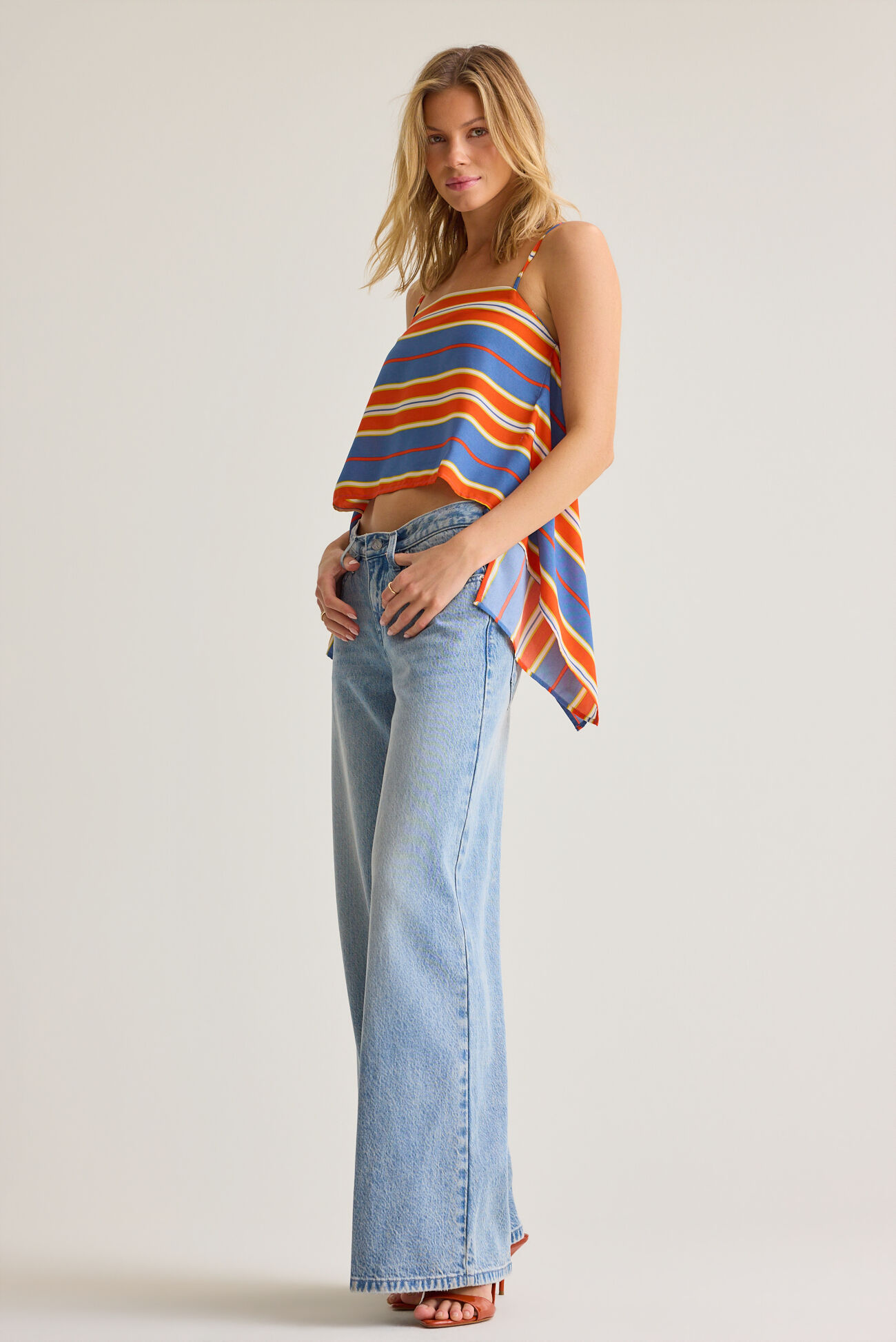 Aly Striped Tank Top