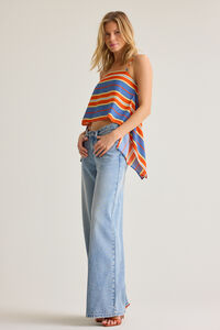 Aly Striped Tank Top Detail 2 - Altar'd State