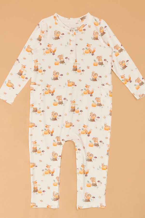 Pumpkin Patch Critters Romper - Altar'd State