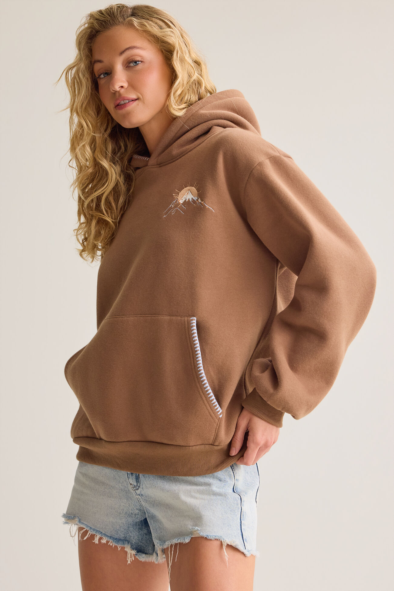 God is Everywhere Around You Mountain Hoodie