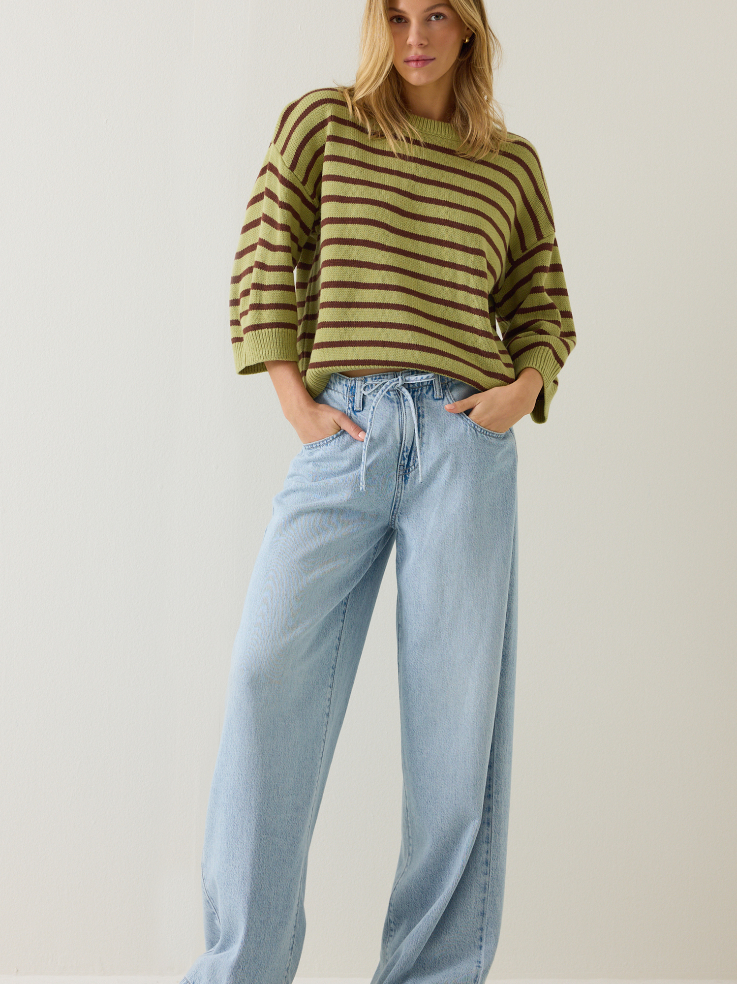 Janae High-Rise Jean in Medium Wash | Altar'd State
