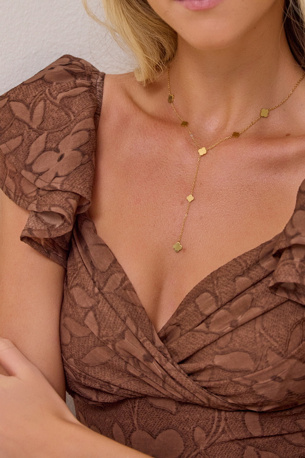 Lucky Charm Drop Necklace - Altar'd State