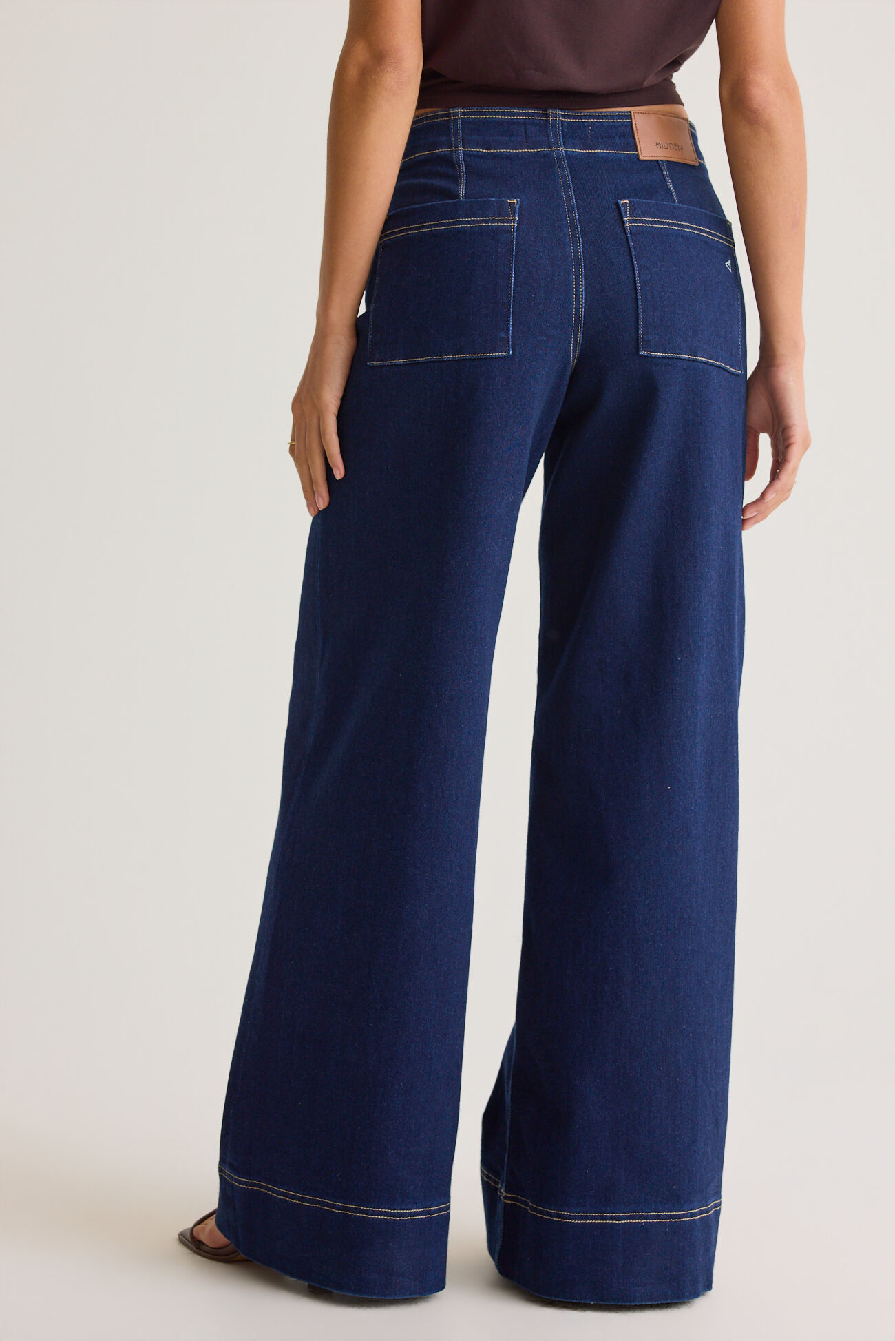 Hayla High Rise Front Zip Jean